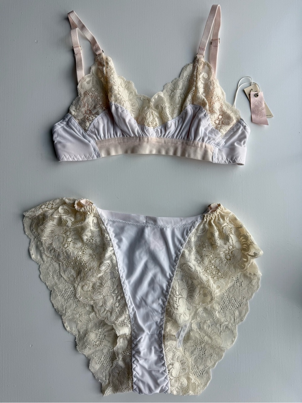 NWT We Are HAH Lounge Bralette + Spin Me Panty Set